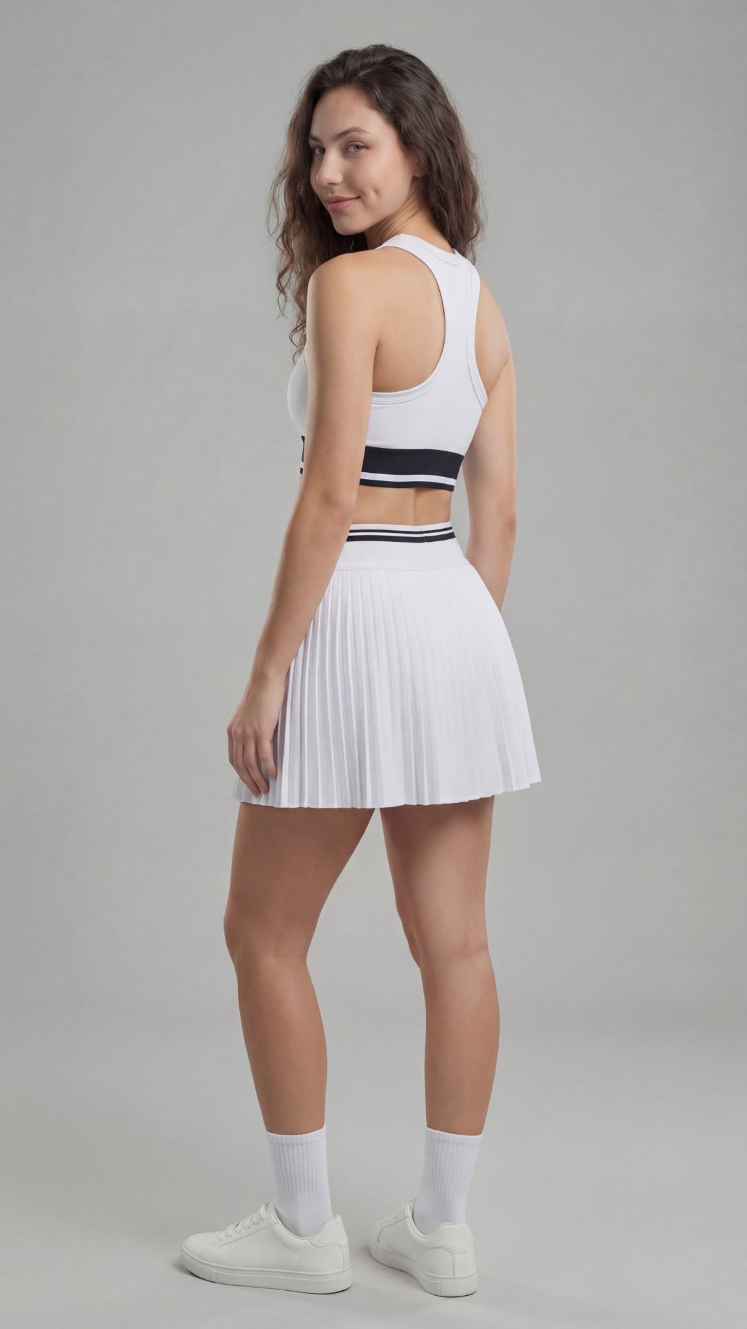 Conjunto MotionFemme - Top + Short Saia