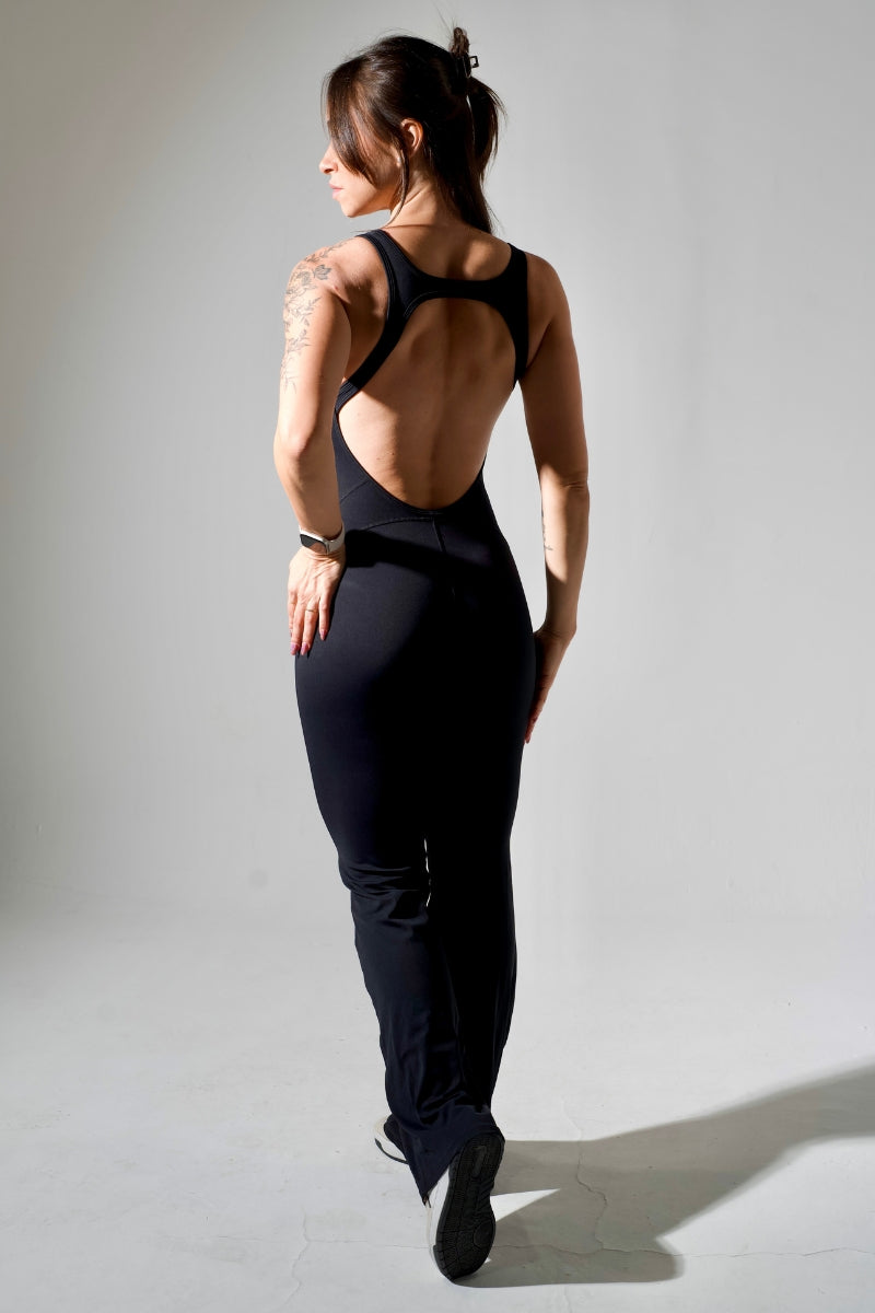 Macacão feminino Longo FlexBack - Costas nuas