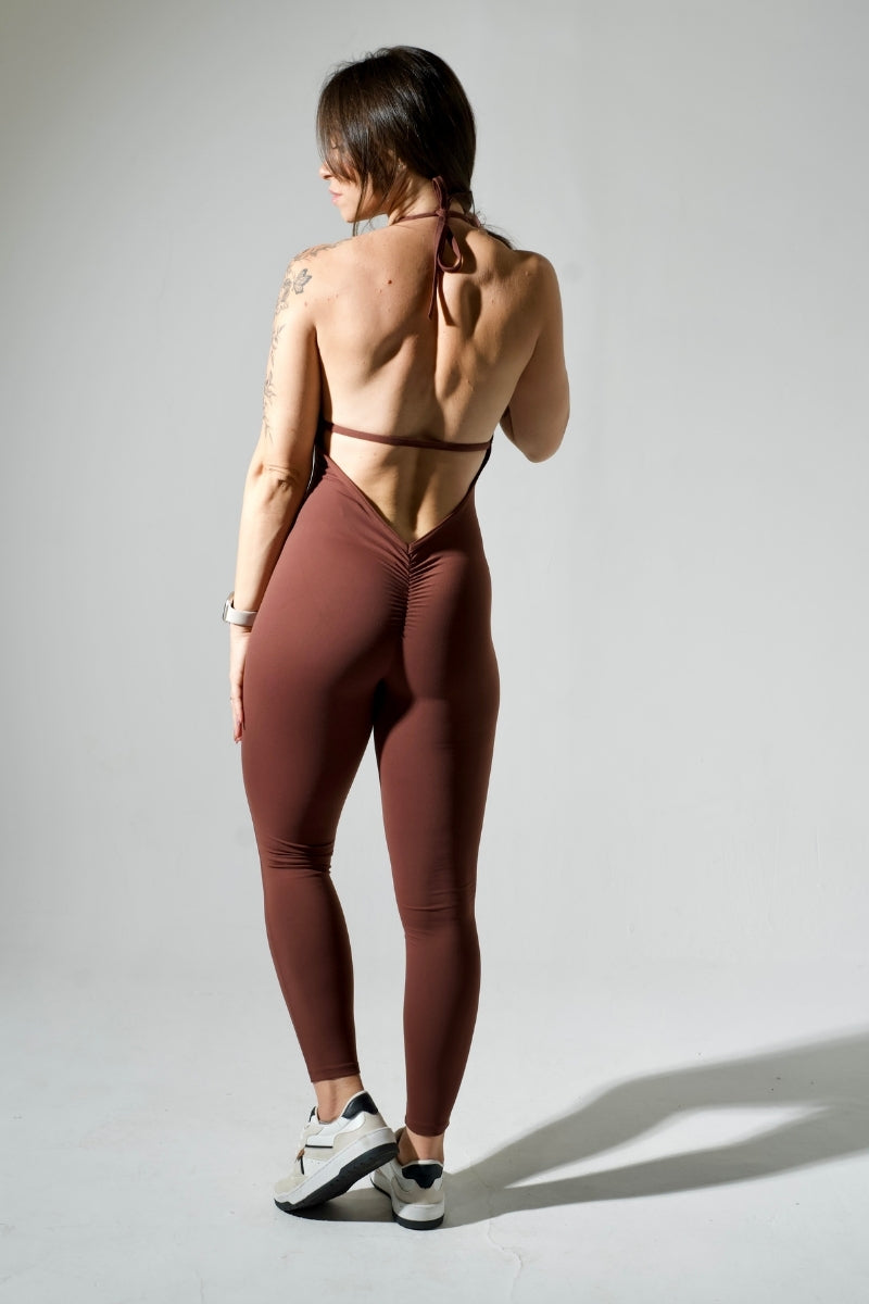 Macacão feminino FormFit - frente única com Bojo