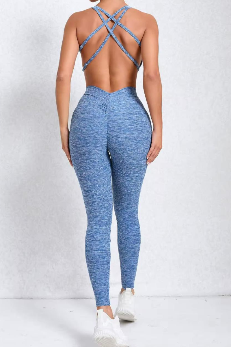 Macacão feminino AeroFit - Com Bojo e levanta bumbum