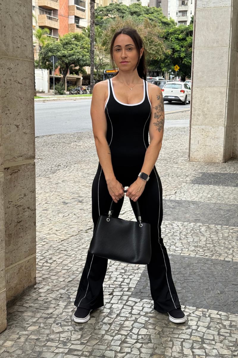 Macacão feminino CoreFit - Com Bojo