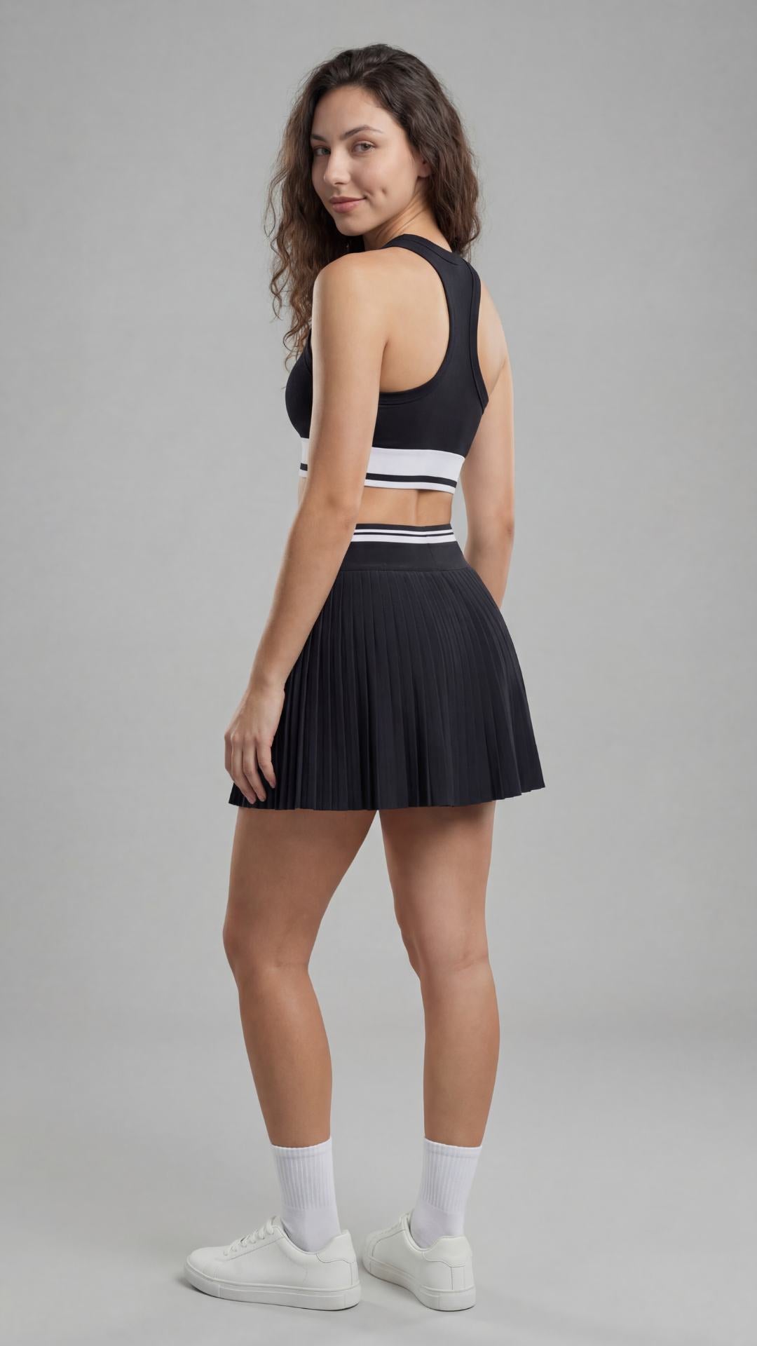 Conjunto MotionFemme - Top + Short Saia