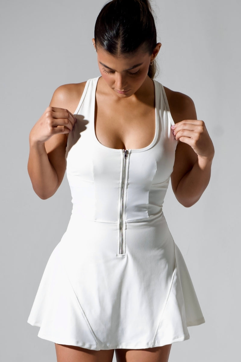 Vestido macaquinho feminino FlexWear - Com Short