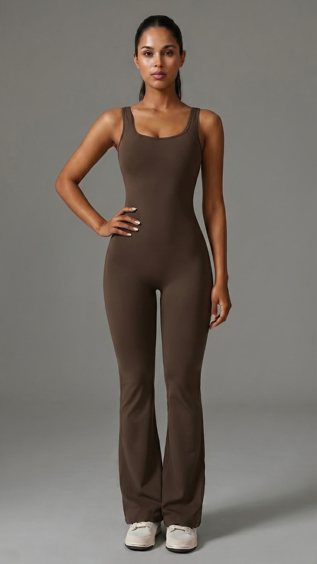 Macacão feminino GlamourFit - Com bojo