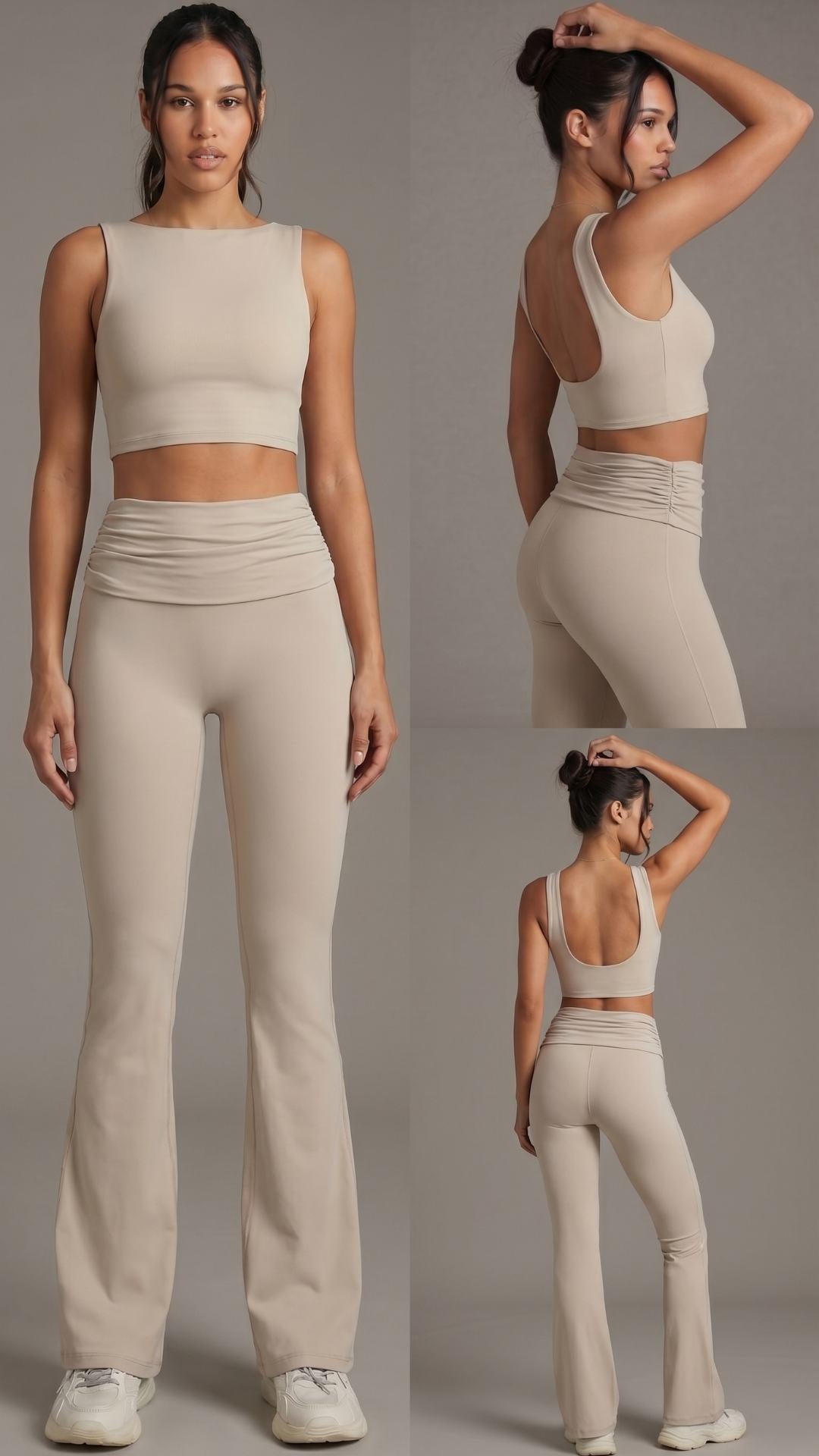 Conjunto Feminino ActiveLift Nude