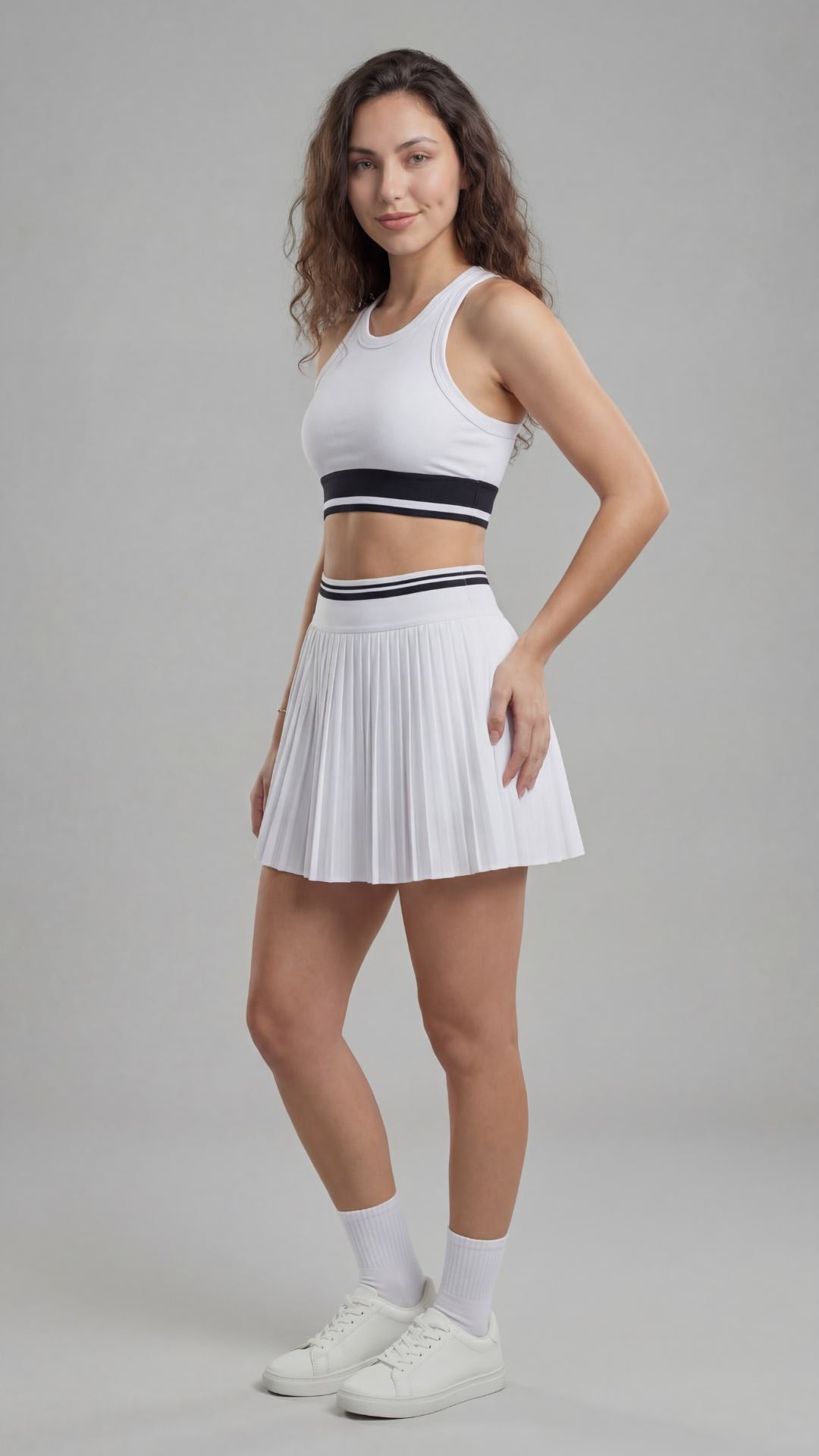 Conjunto MotionFemme - Top + Short Saia