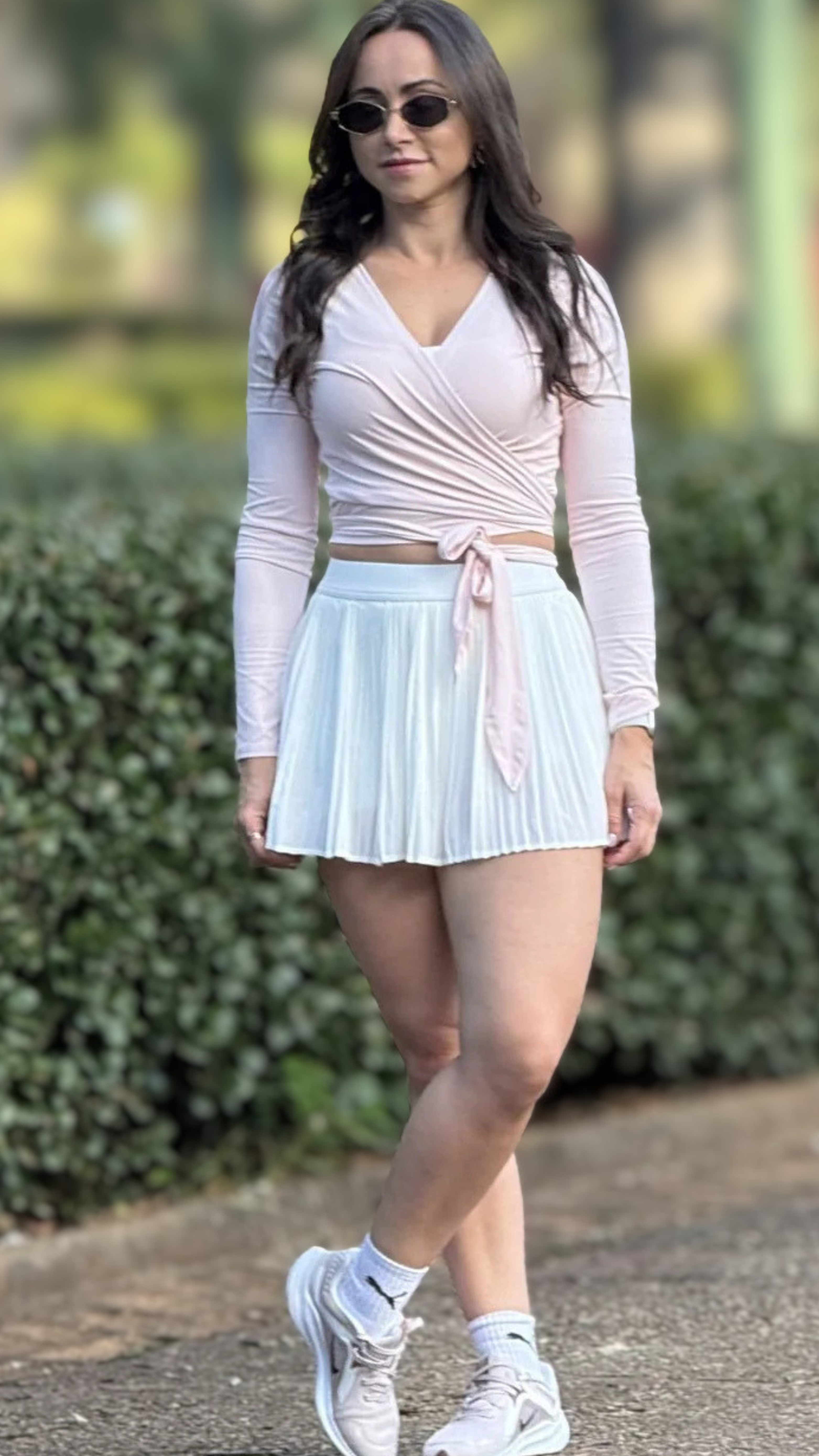 Blusa transpassada - Noir