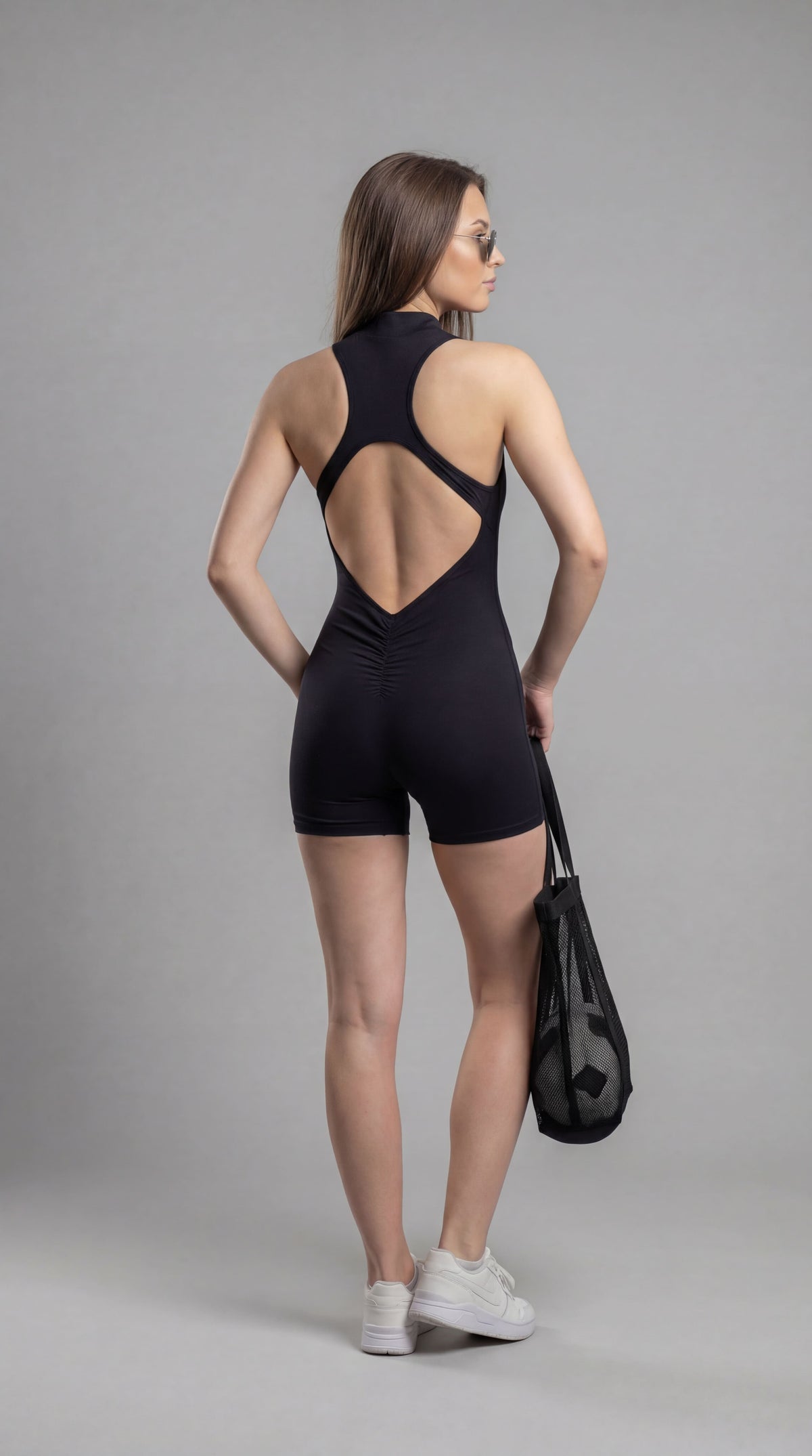 Macaquinho feminino ZipFlex - com bojo