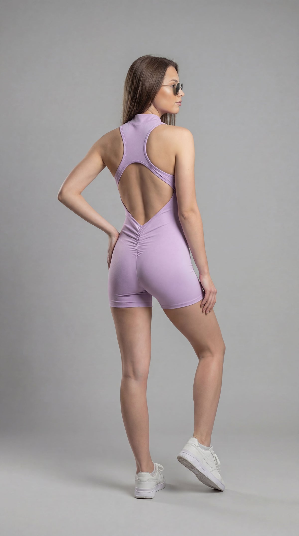 Macaquinho feminino ZipFlex - com bojo