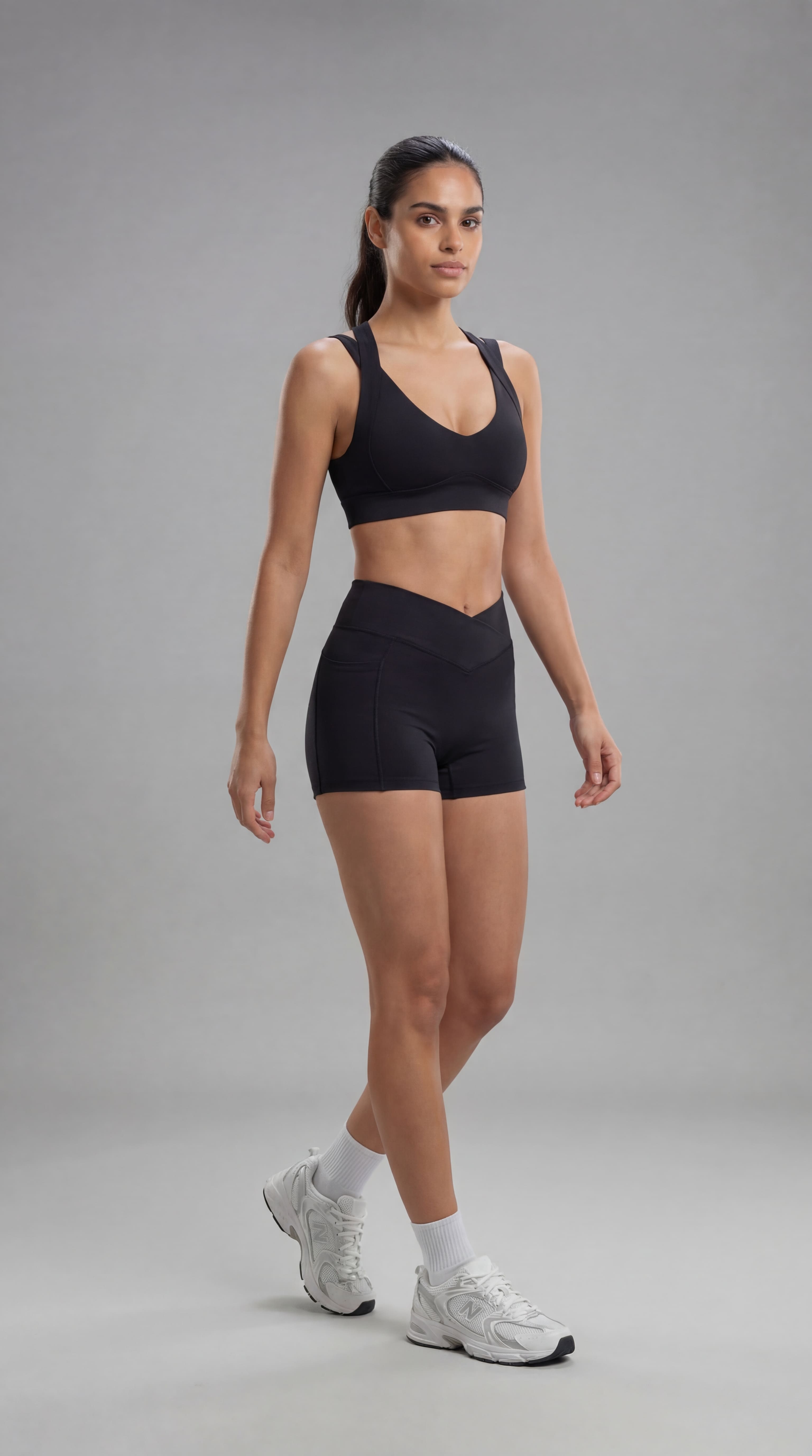 Conjunto Minimal Sfly - Top + Short