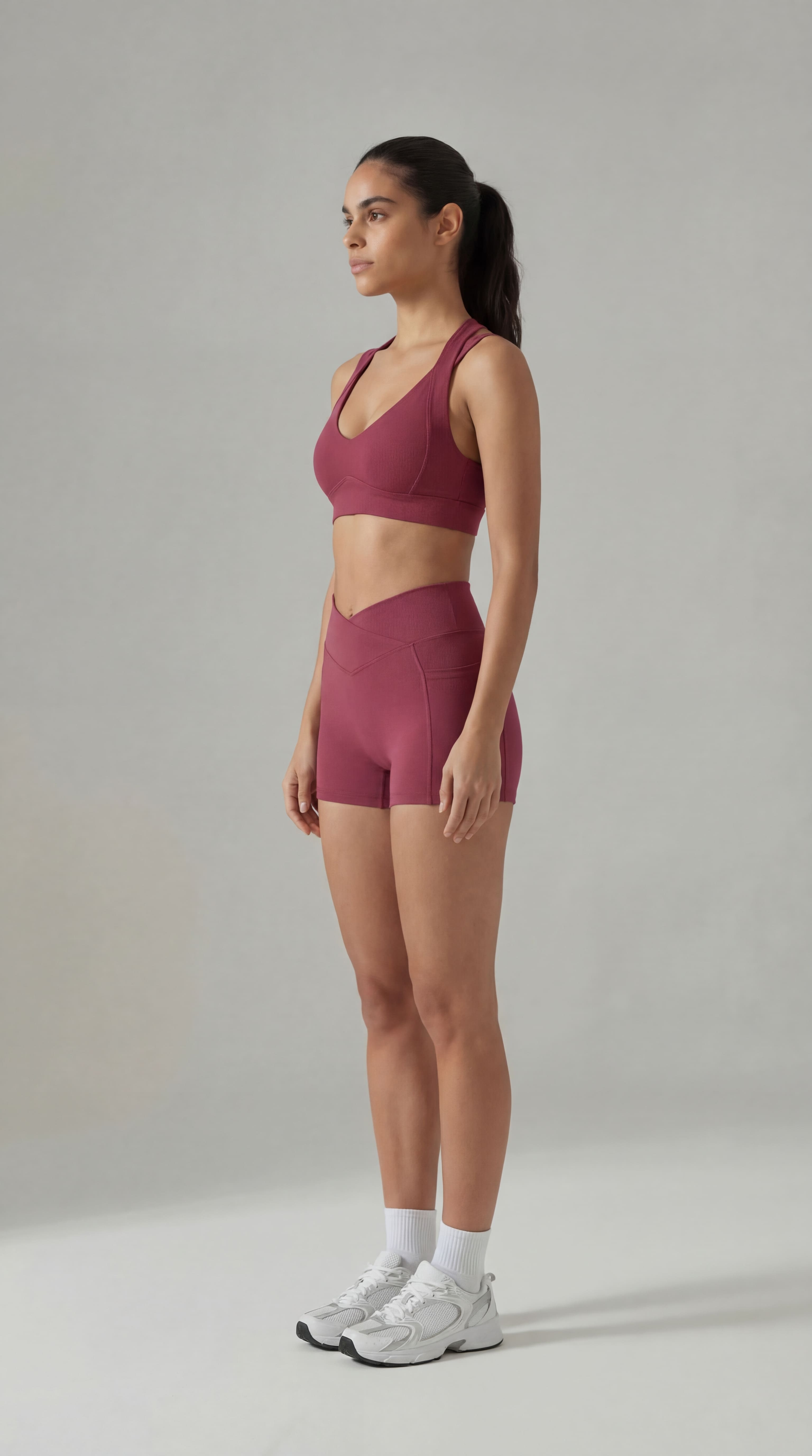 Conjunto Minimal Sfly - Top + Short