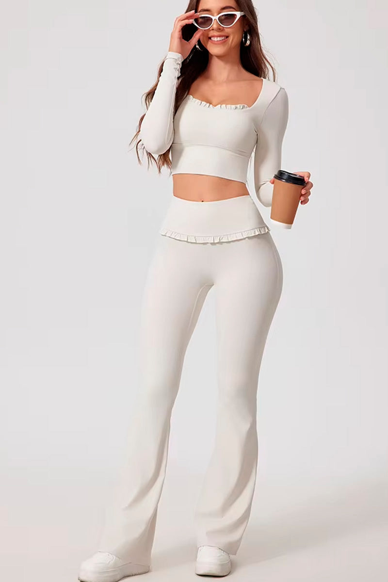 Conjunto Trinelle - Blusa + Legging Flare