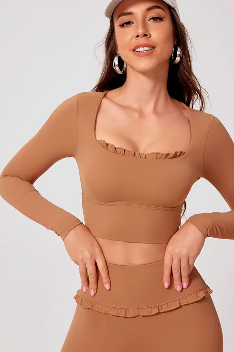 Conjunto Trinelle - Blusa + Legging Flare