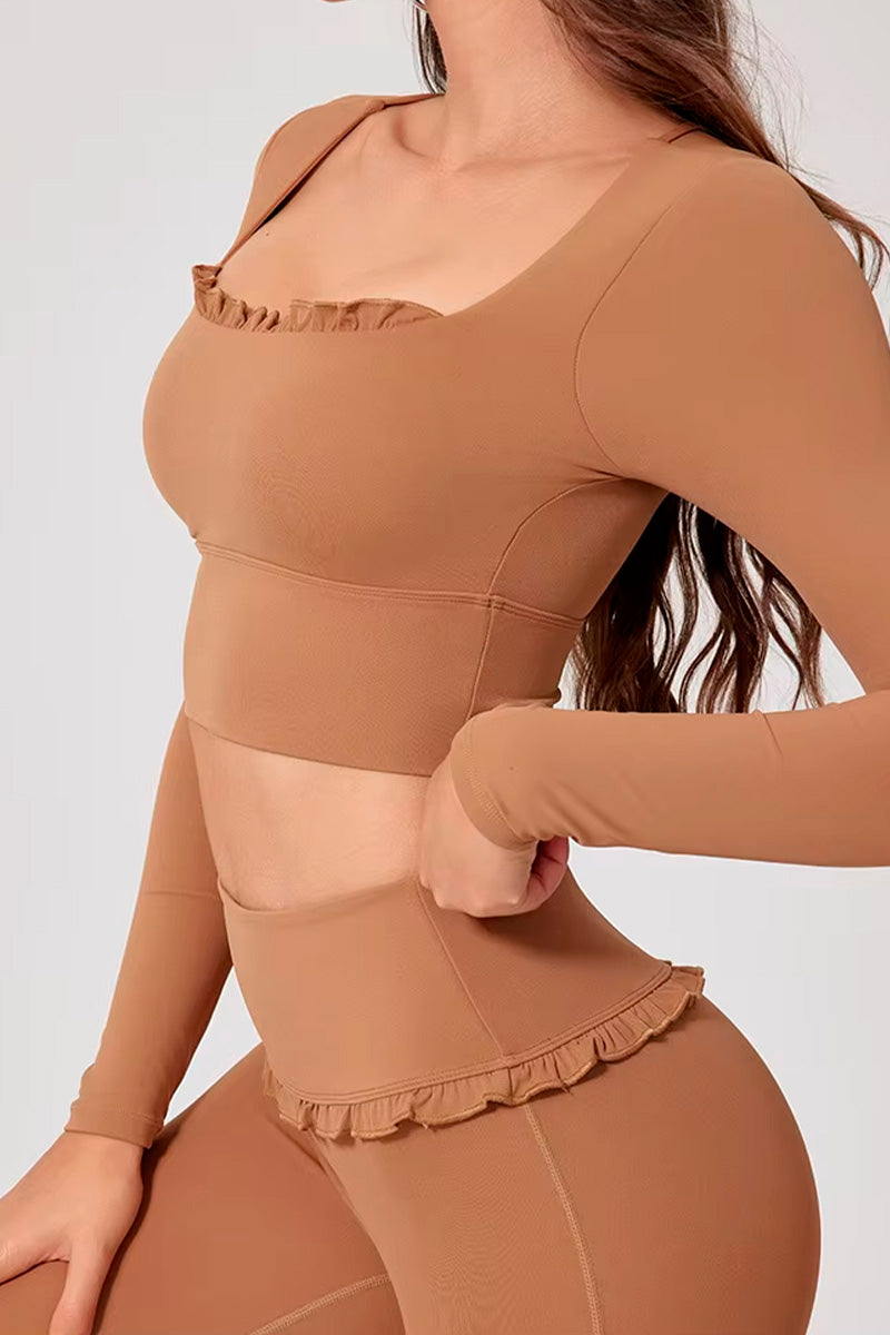 Conjunto Trinelle - Blusa + Legging Flare