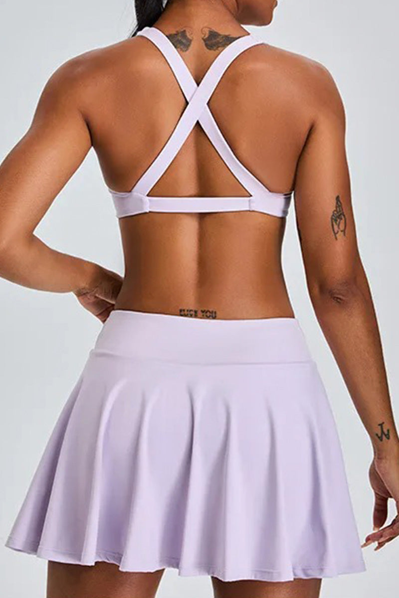 Conjunto Radiant Move - Short - saia + Top com Bojo