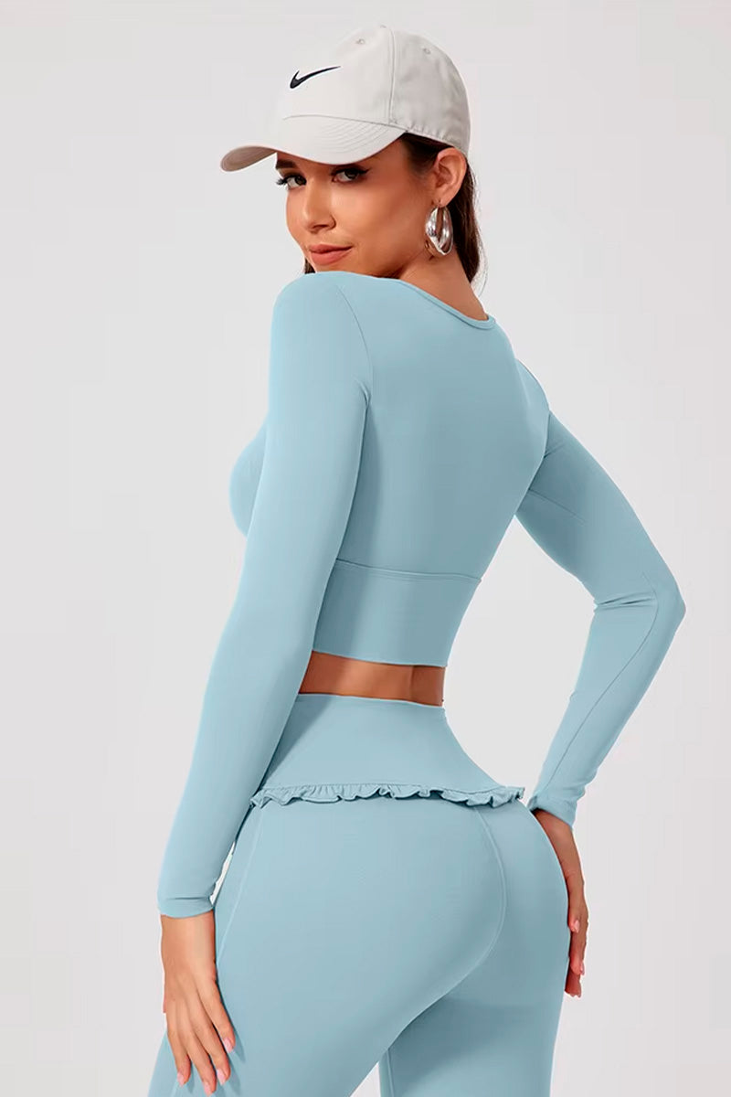 Conjunto Trinelle - Blusa + Legging Flare