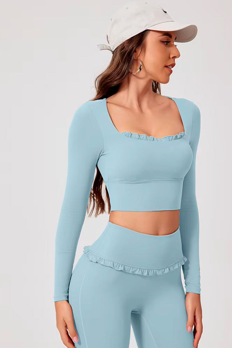 Conjunto Trinelle - Blusa + Legging Flare