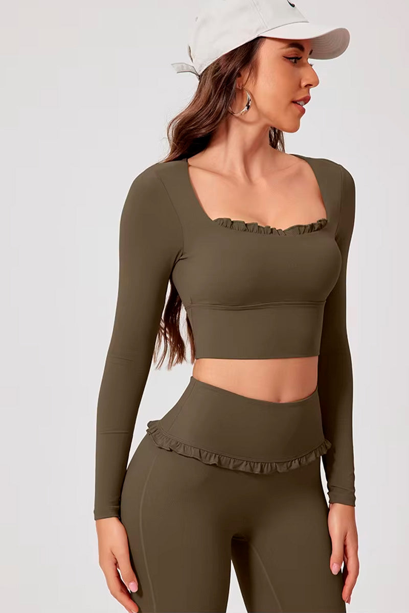 Conjunto Trinelle - Blusa + Legging Flare