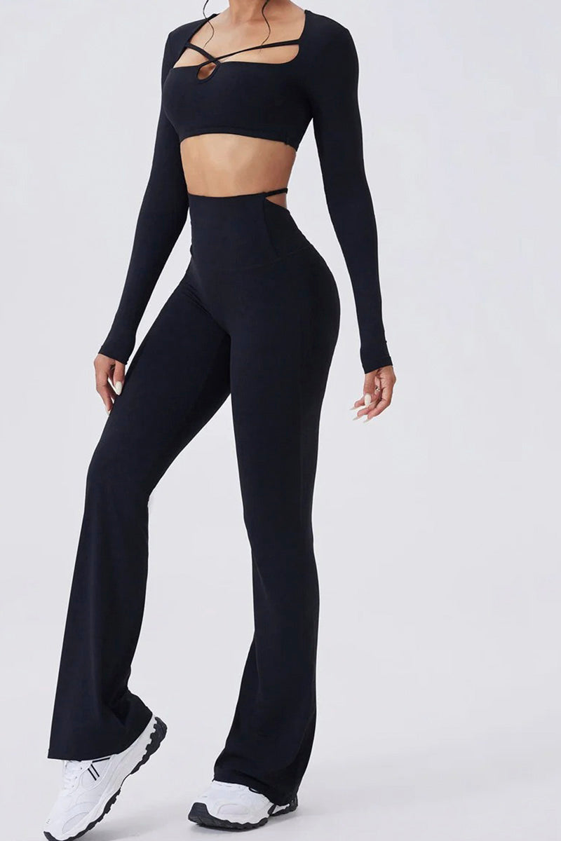 Conjunto Coreluxe - Top + Legging Flare