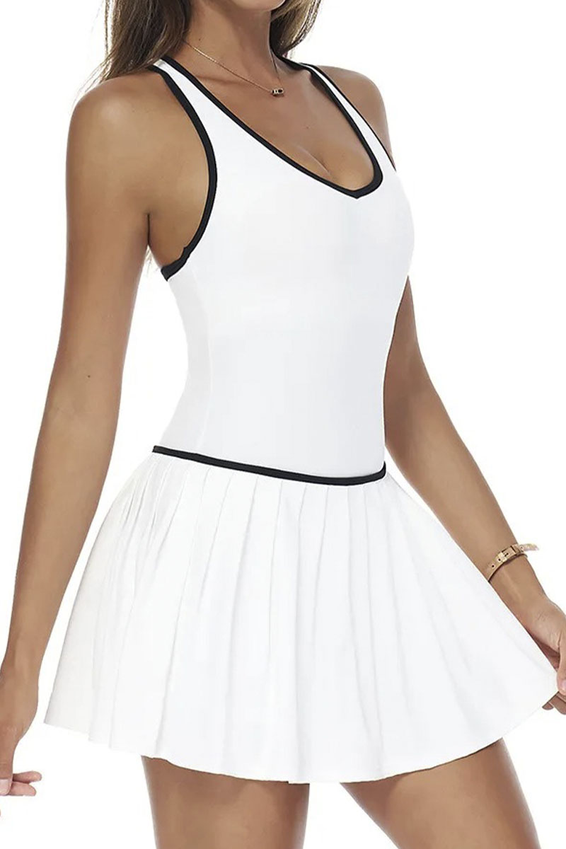 Vestido macaquinho feminino Moviara - com shortinho