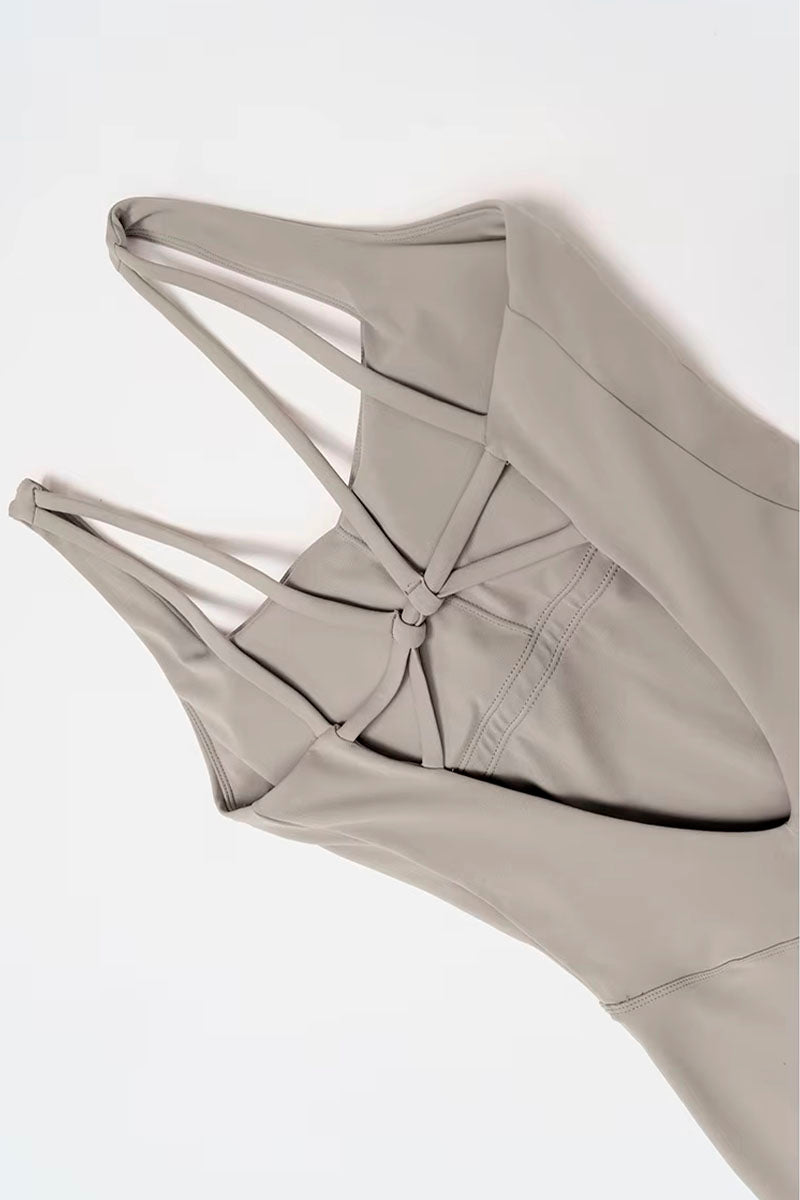 Macacão feminino ElyssiaFit Flare - Com Bojo