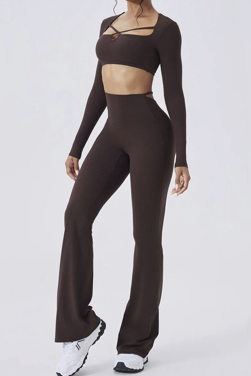 Conjunto Coreluxe - Top + Legging Flare