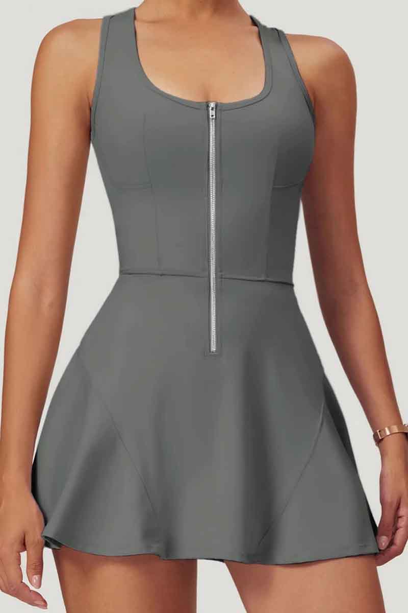 Vestido macaquinho feminino FlexWear - Com Short