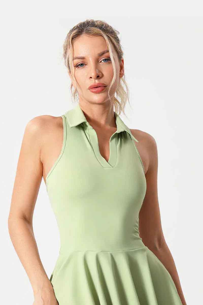 Macaquinho feminino ActiveStyle Polo - com shortinho