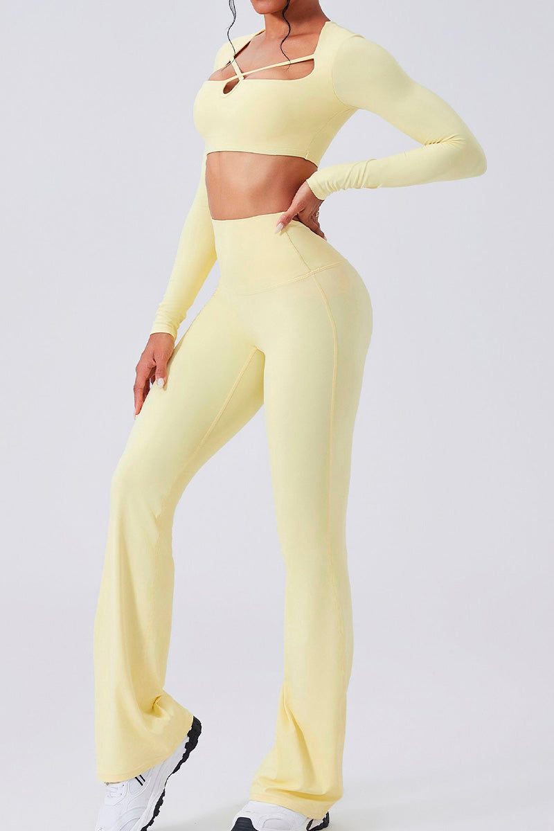 Conjunto Coreluxe - Top + Legging Flare