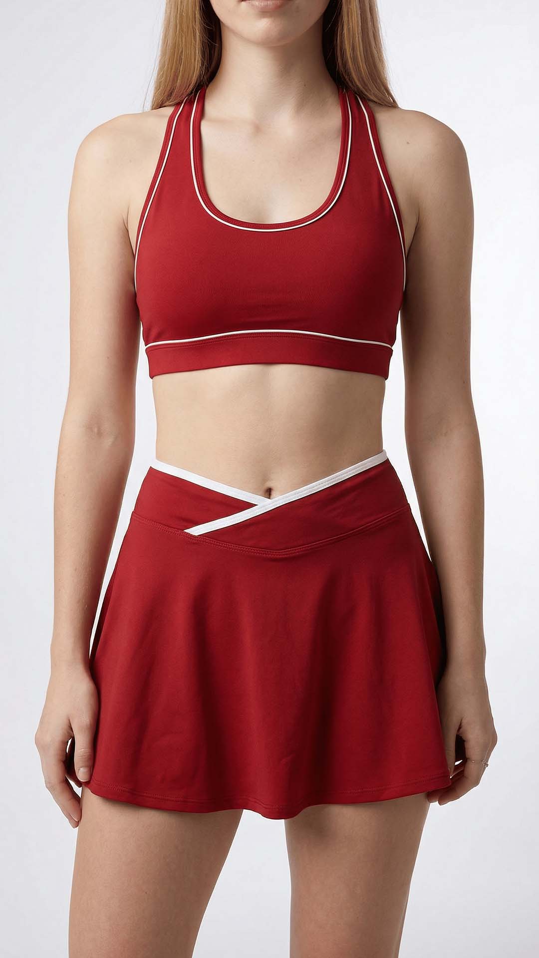 Conjunto Elvéra - Top + Short Saia