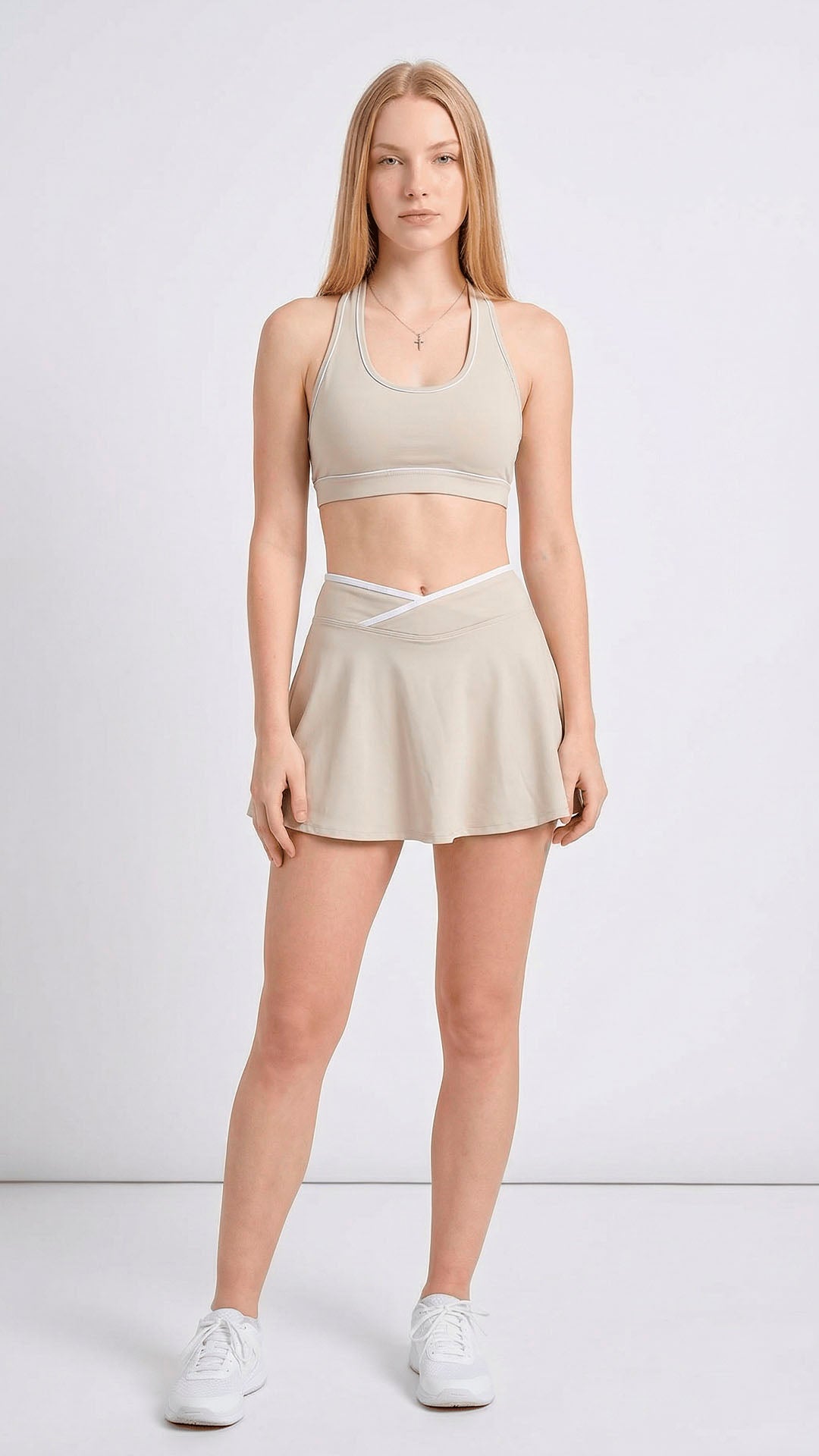 Conjunto Elvéra - Top + Short Saia