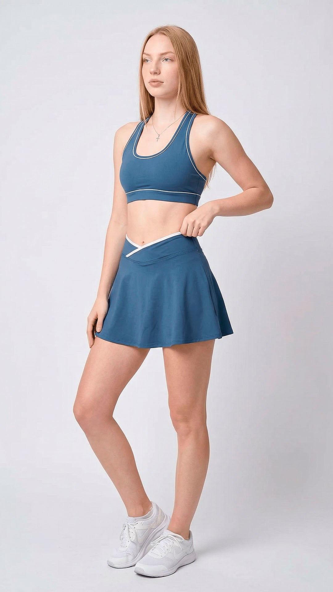 Conjunto Elvéra - Top + Short Saia