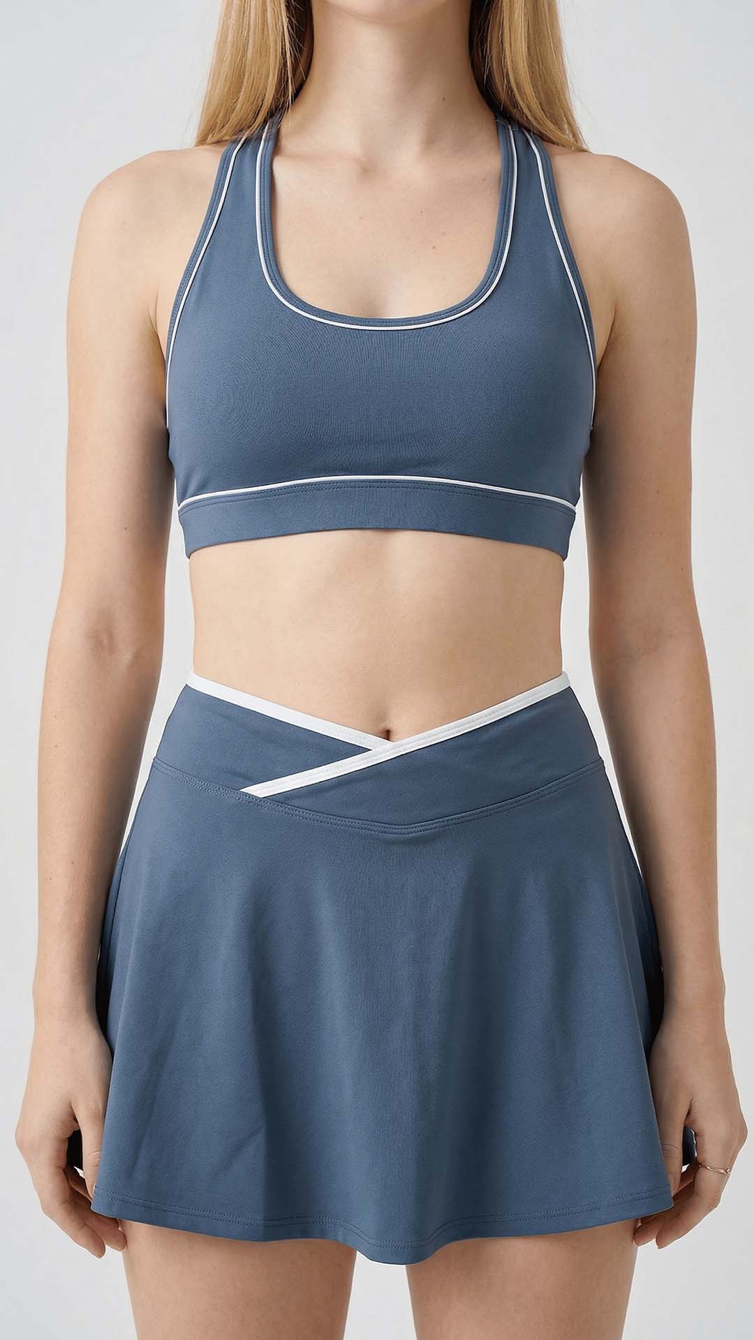 Conjunto Elvéra - Top + Short Saia