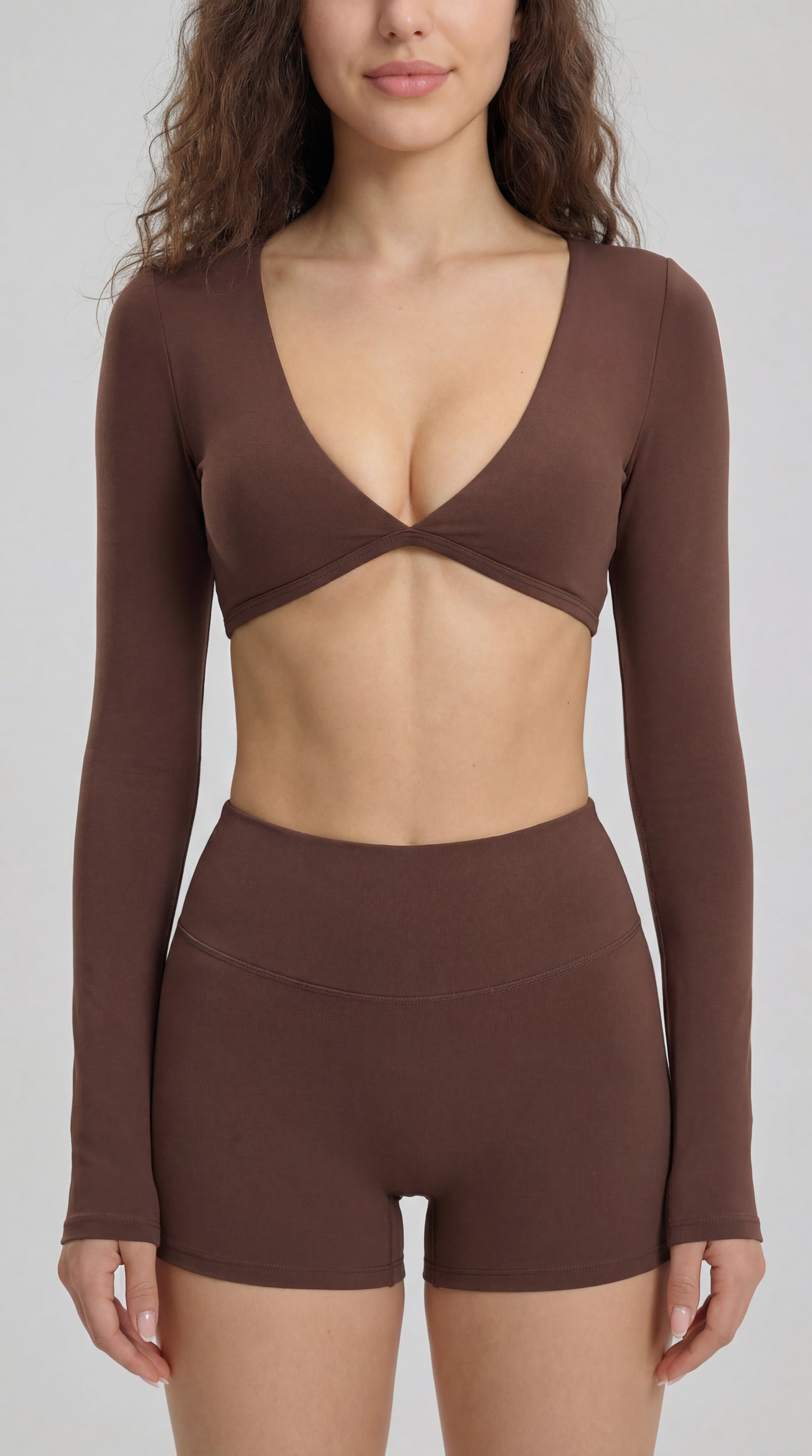 Conjunto Minimal Curve - Top + Short