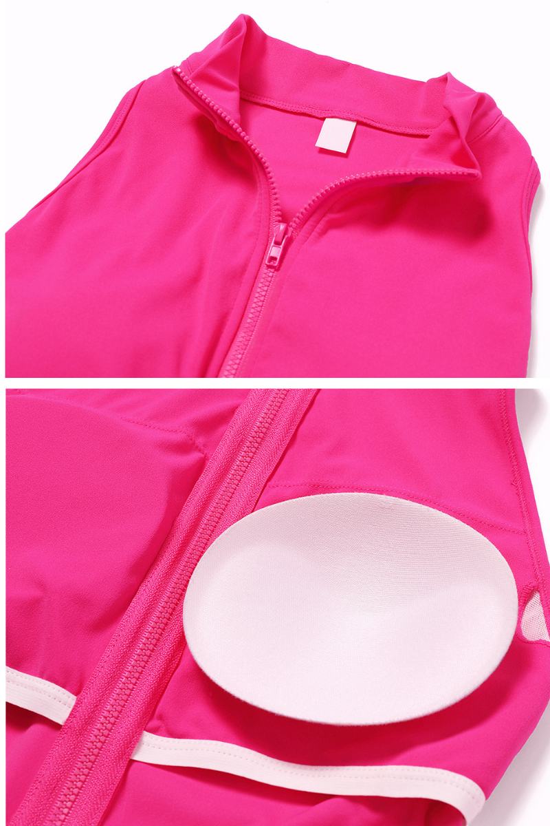 Macaquinho feminino ZipFlex  - com bojo