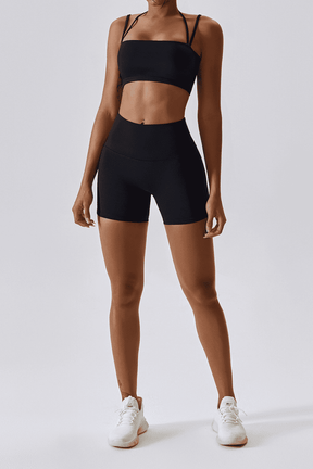 Conjunto feminino Power Curve - Short e Top - Vista Euforia 