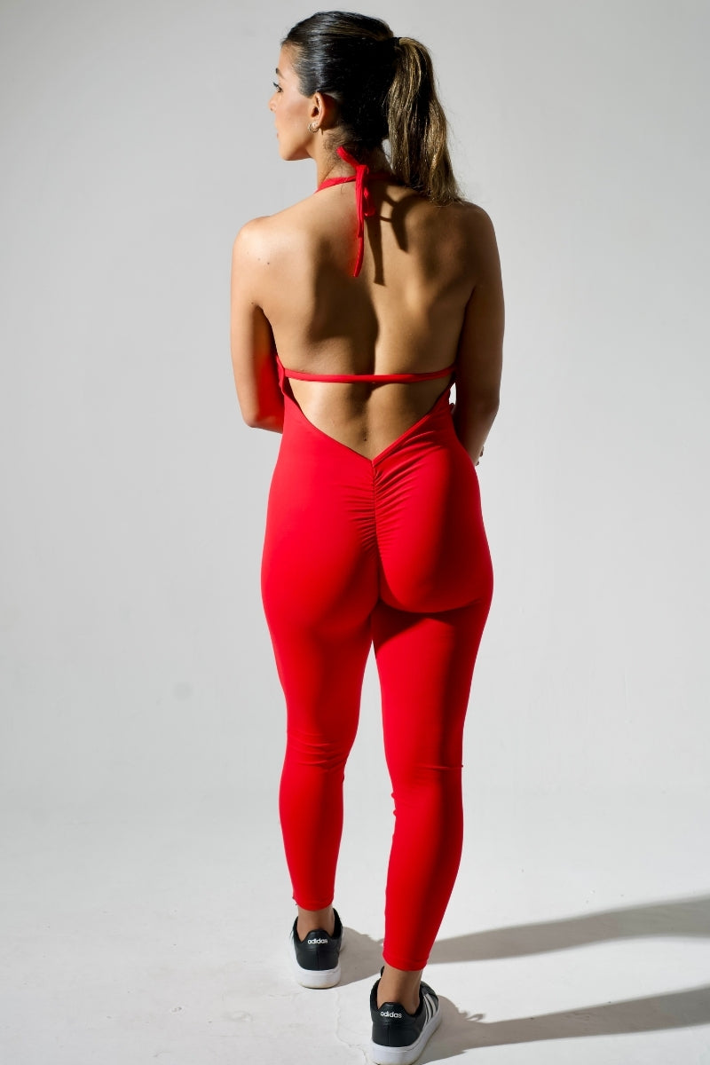 Macacão feminino FormFit  - frente única com Bojo