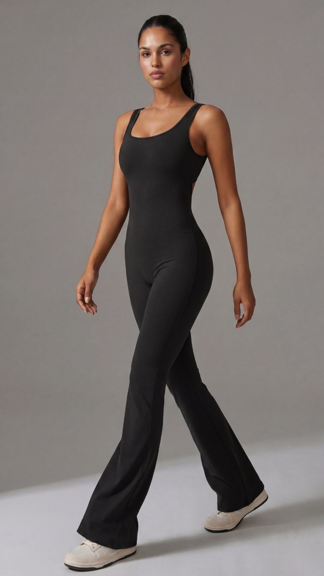 Macacão feminino GlamourFit - Com bojo