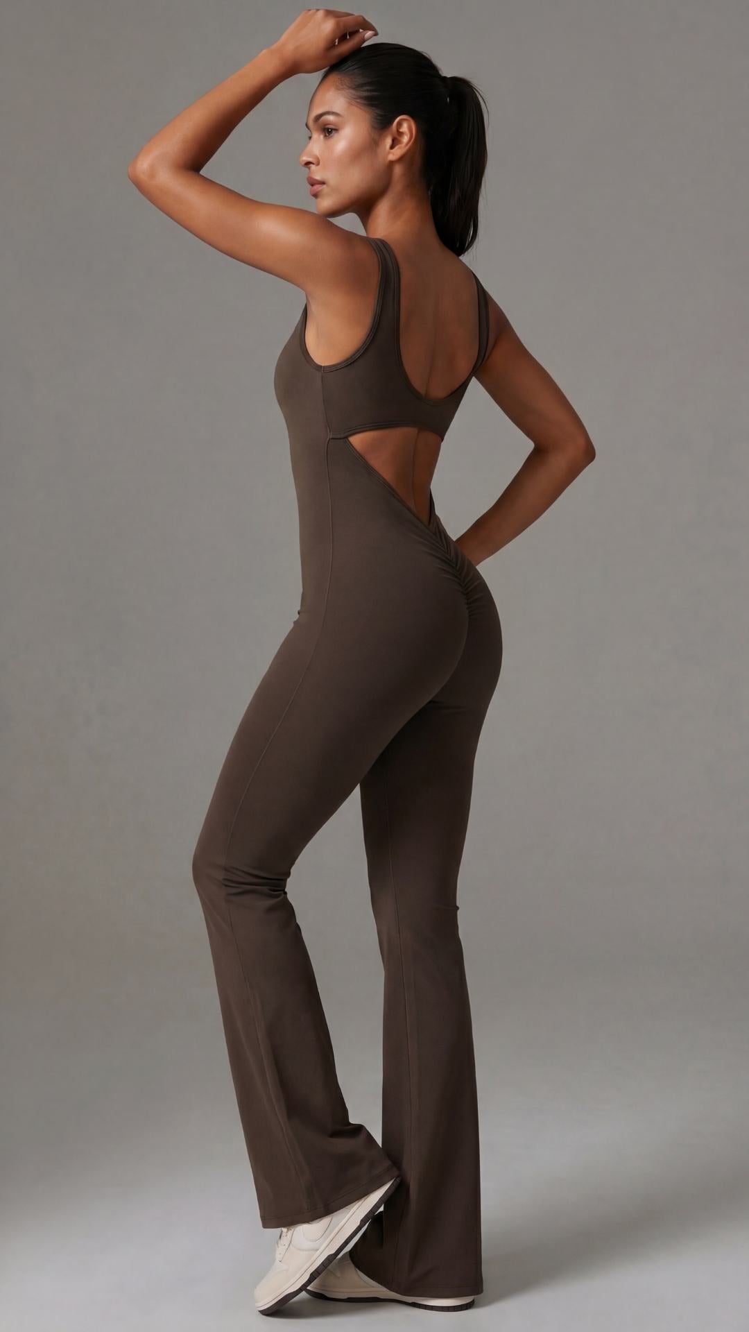 Macacão feminino GlamourFit - Com bojo