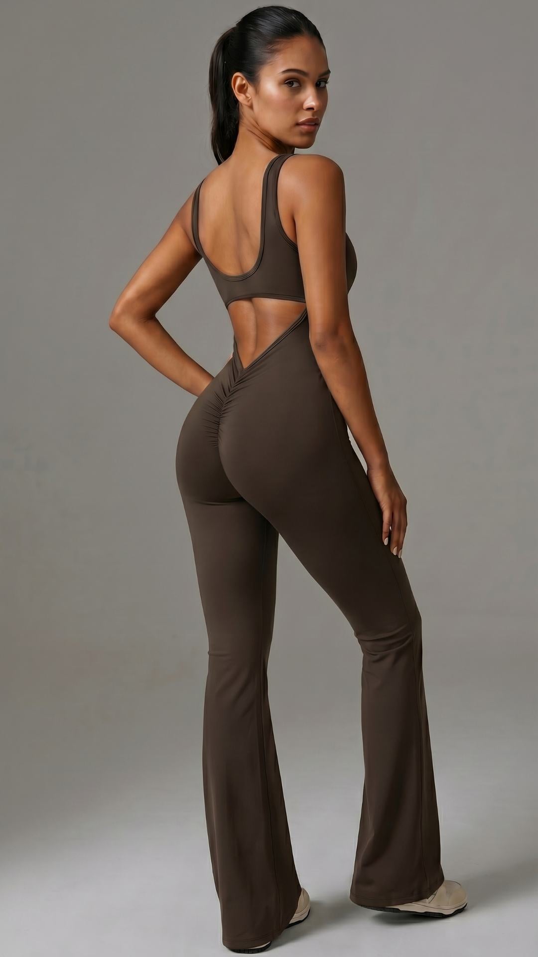 Macacão feminino GlamourFit - Com bojo