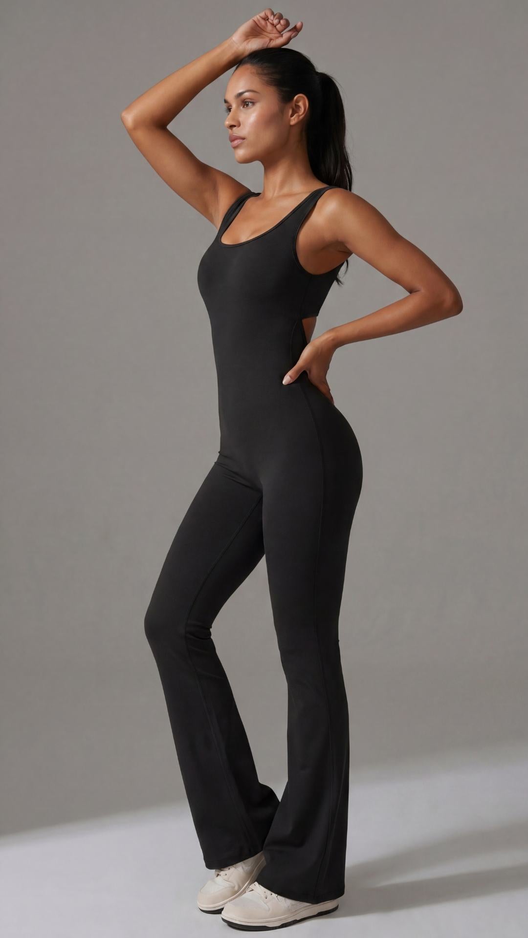 Macacão feminino GlamourFit - Com bojo