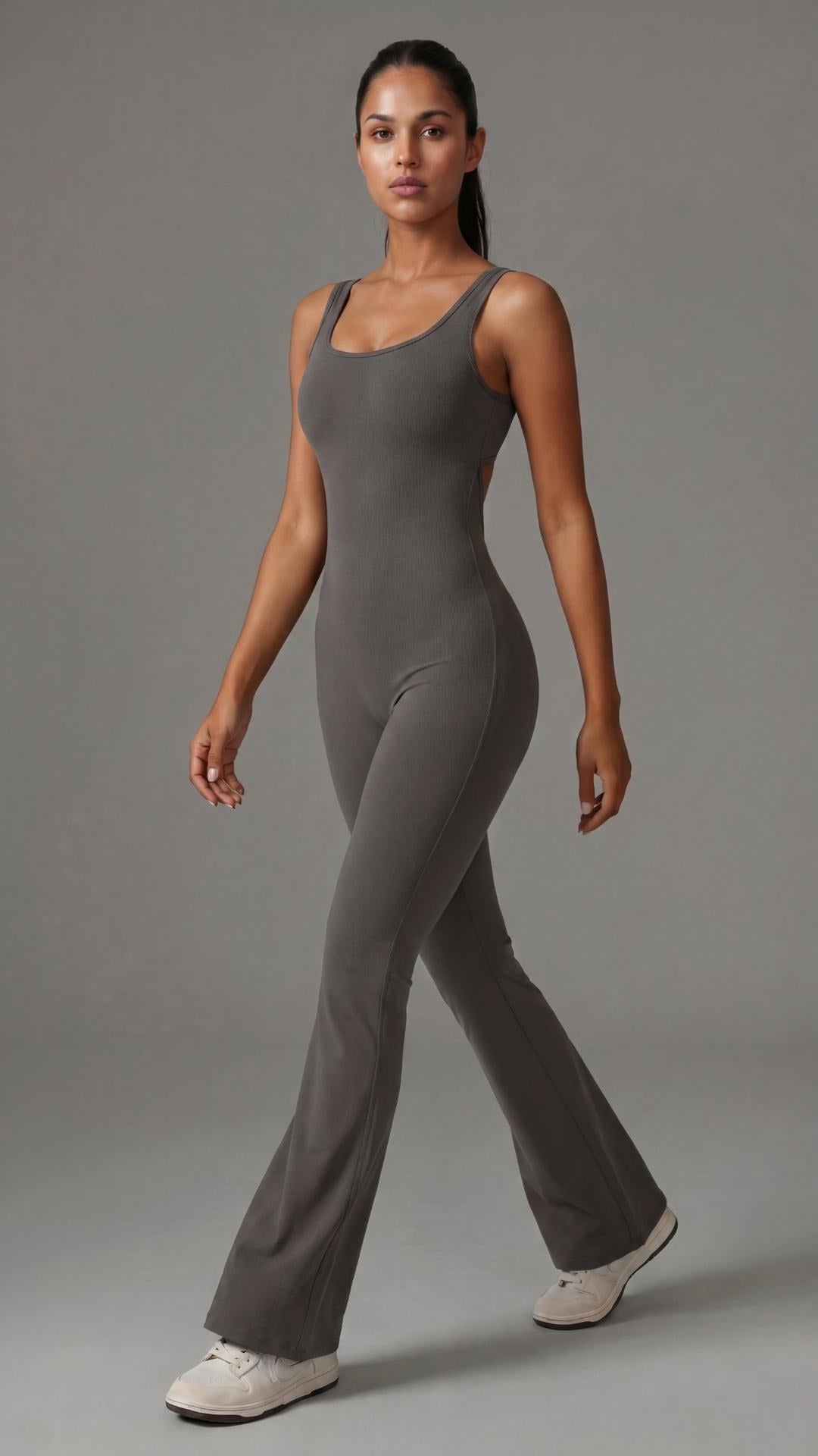 Macacão feminino GlamourFit - Com bojo