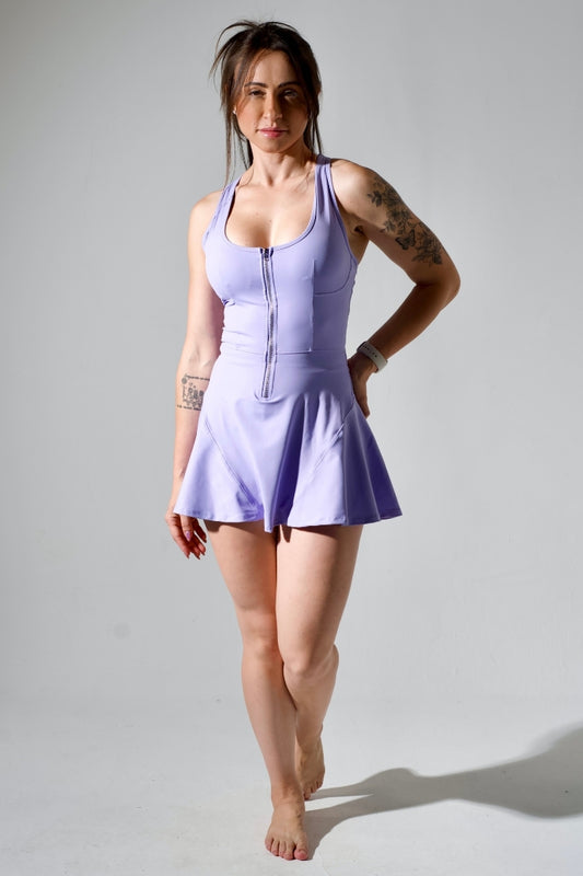 Vestido macaquinho feminino  FlexWear - Com Short