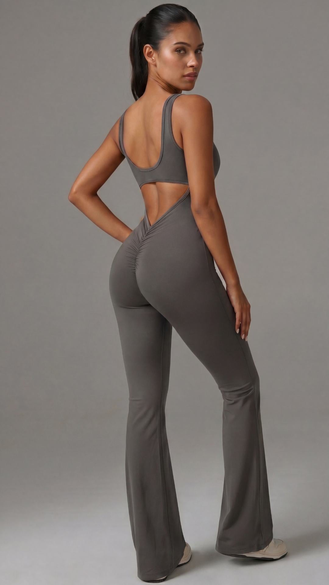 Macacão feminino GlamourFit - Com bojo