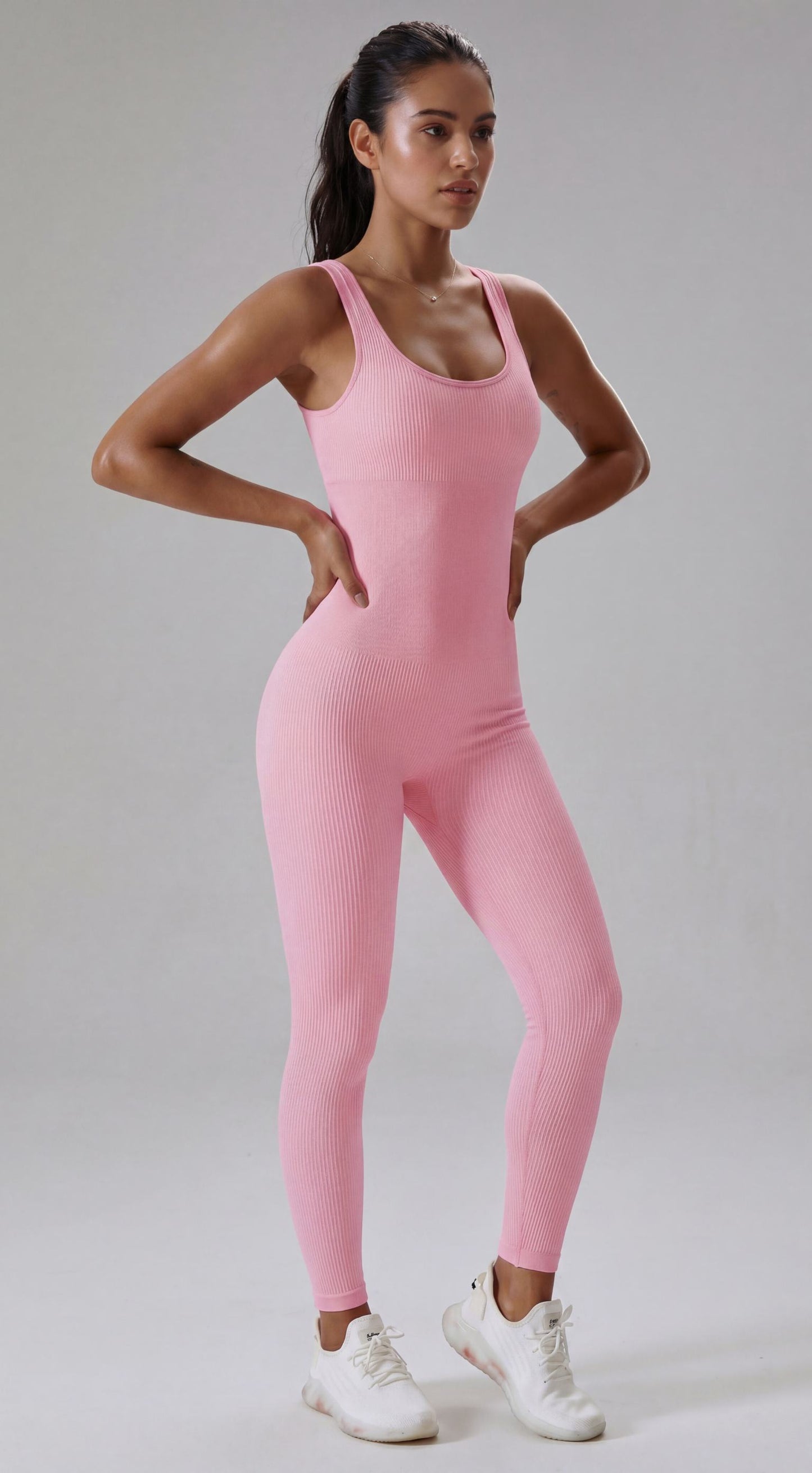 Macacão feminino BodySculpt Rosa