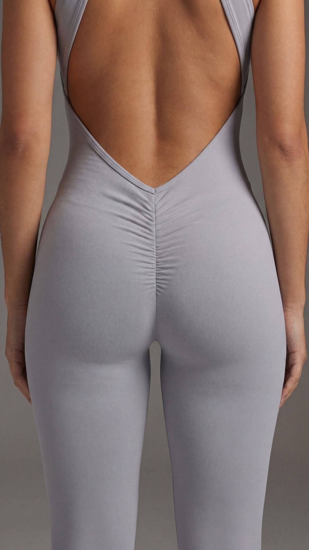 Macacão feminino PowerFlex - Com bojo Silver