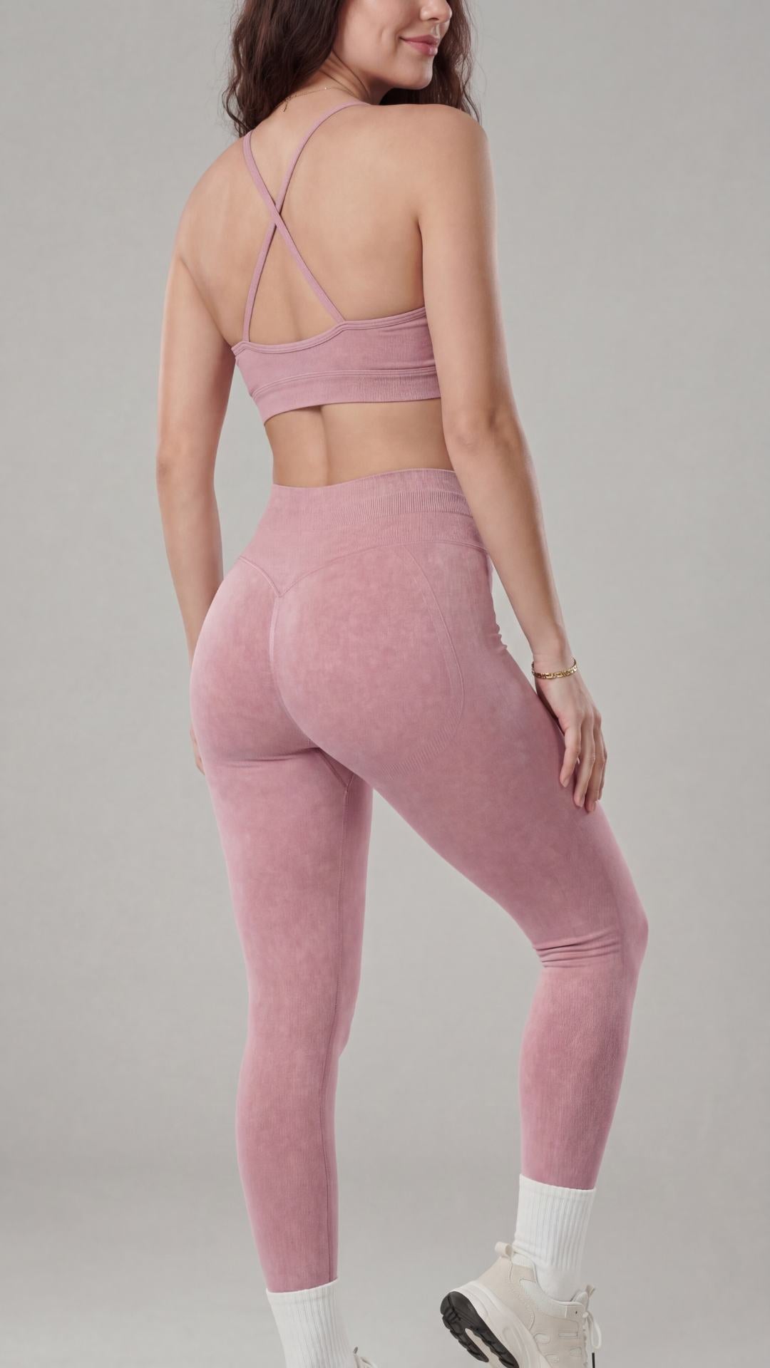 Legging feminina - SculptPro Rosa Claro