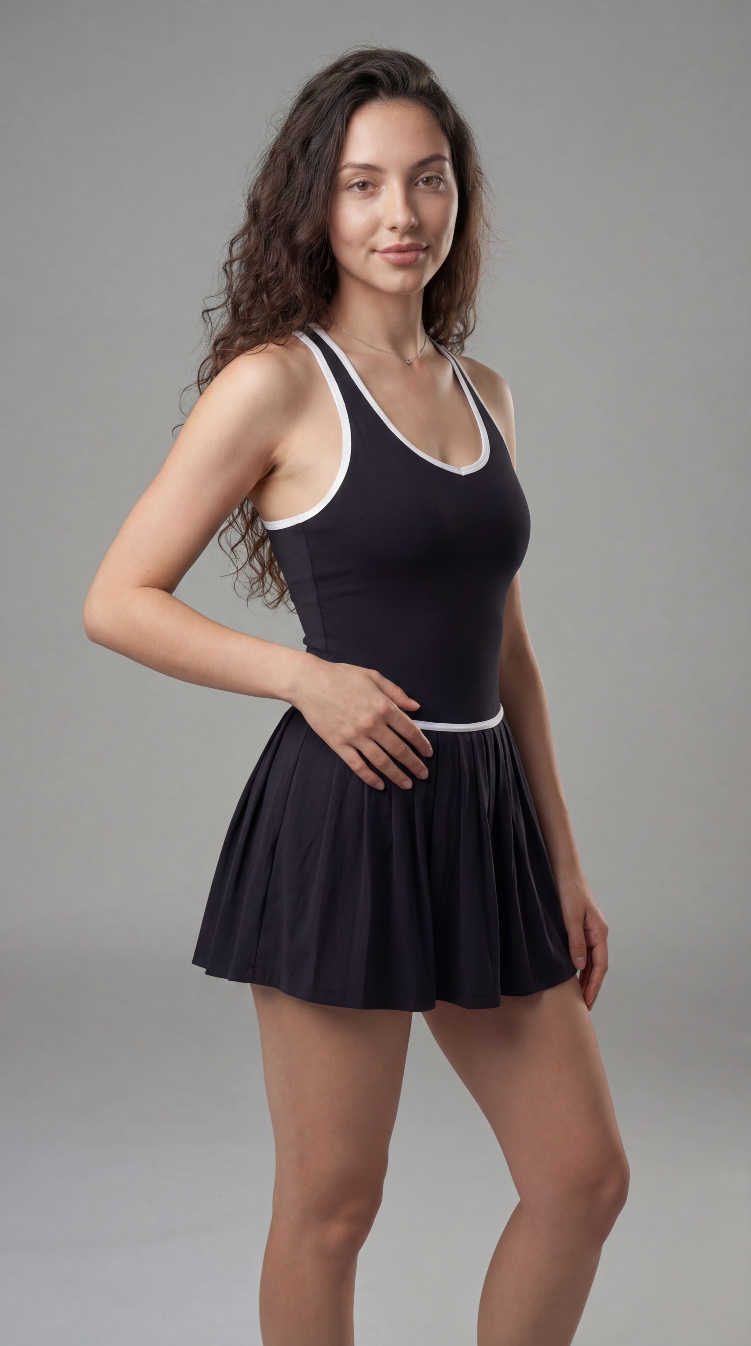 Vestido macaquinho feminino Moviara - com shortinho