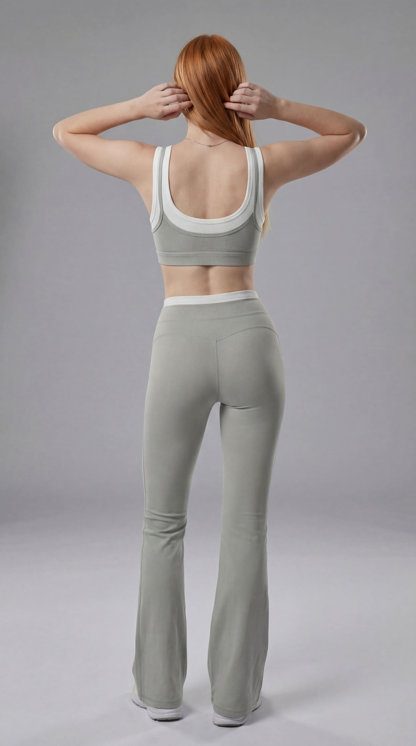Legging Flare feminina - Ephyra Cinza