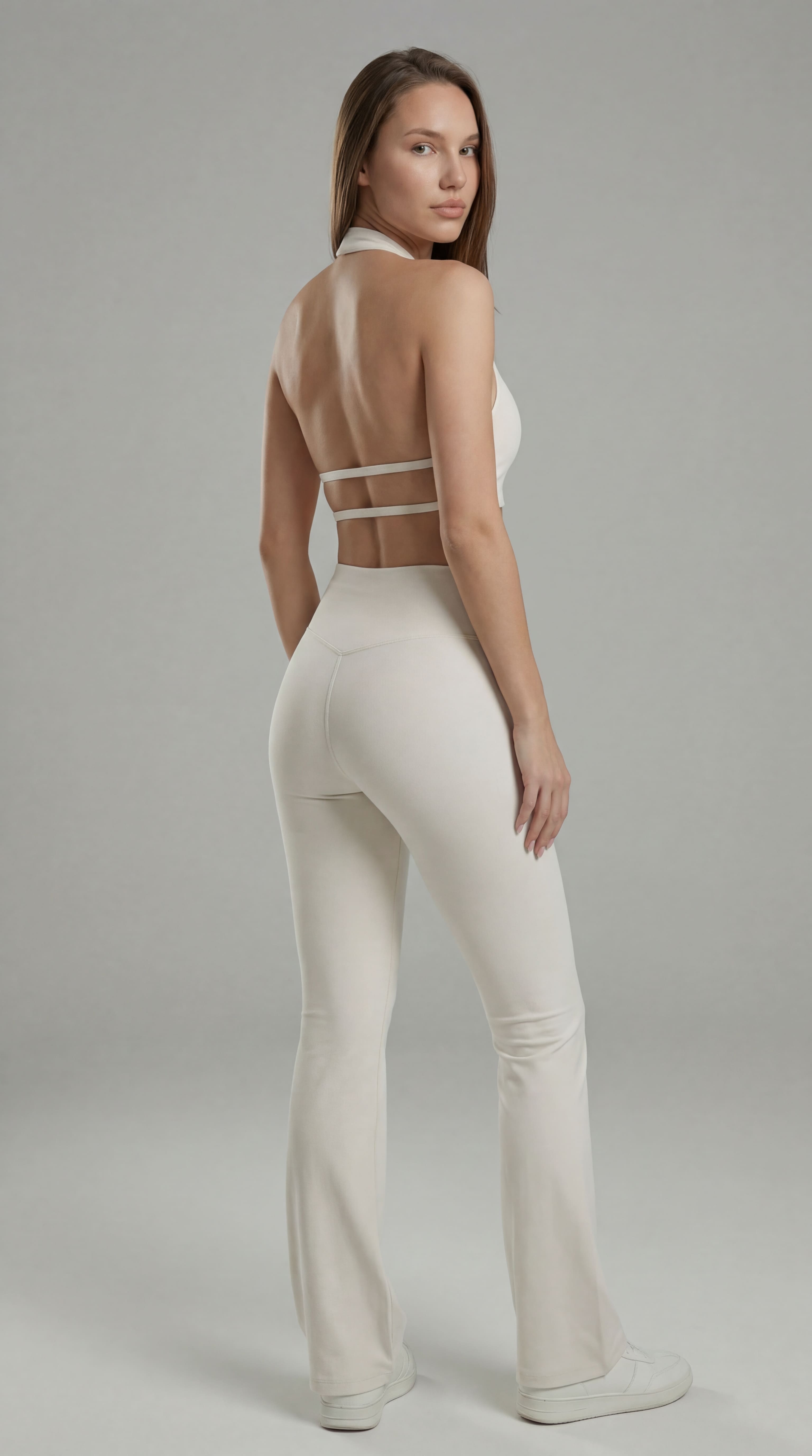 Legging flare feminina - Noir